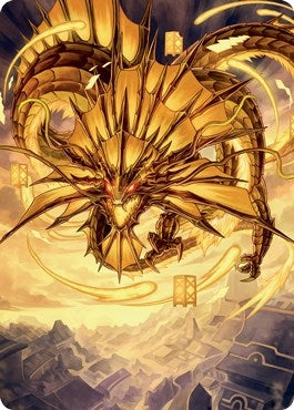 Image for Ao, the Dawn Sky Art Card (46/81) (46) [Art Series: Kamigawa: Neon Dynasty]