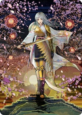 Image for The Wandering Emperor Art Card (50/81) (50) [Art Series: Kamigawa: Neon Dynasty]