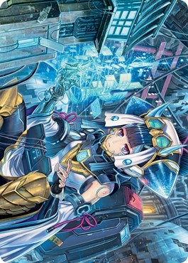 Image for Covert Technician Art Card (51) [Art Series: Kamigawa: Neon Dynasty]