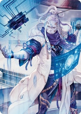 Image for Tameshi, Reality Architect Art Card (53/81) (53) [Art Series: Kamigawa: Neon Dynasty]