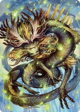 Image for Kura, the Boundless Sky Art Card (66) [Art Series: Kamigawa: Neon Dynasty]