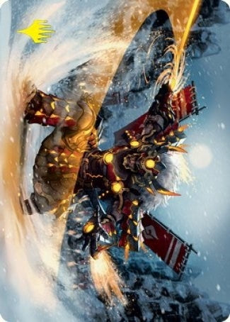 Image for Asari Captain Art Card (Gold-Stamped Signature) (67) [Art Series: Kamigawa: Neon Dynasty]