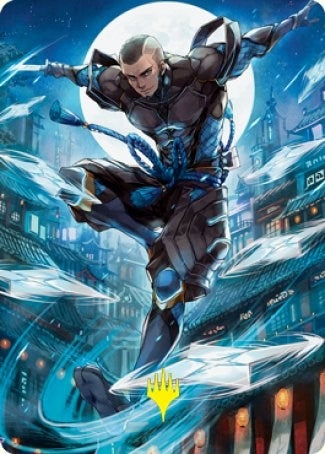 Image for Kaito Shizuki Art Card (70/81) (Gold-Stamped Signature) (70) [Art Series: Kamigawa: Neon Dynasty]