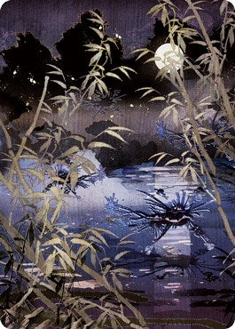 Image for Swamp (297) Art Card (81) [Art Series: Kamigawa: Neon Dynasty]