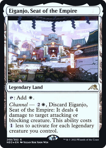 Image for Eiganjo, Seat of the Empire (268) [Prerelease Cards]