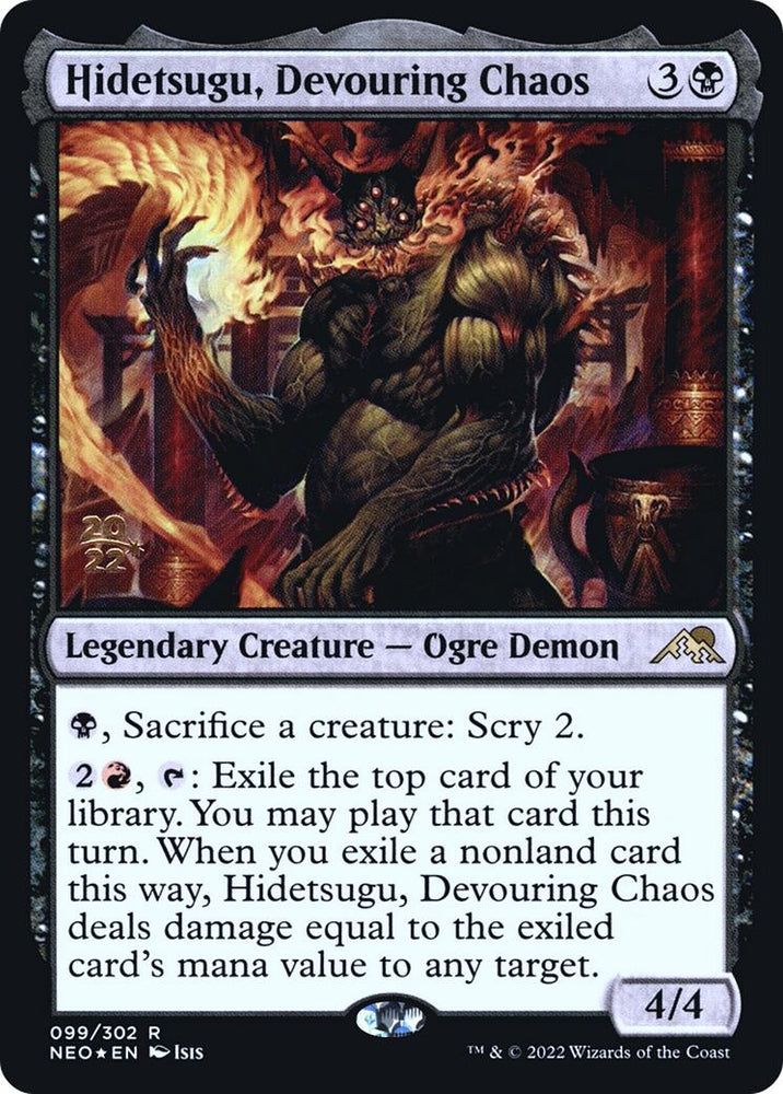 Image for Hidetsugu, Devouring Chaos (99) [Prerelease Cards]