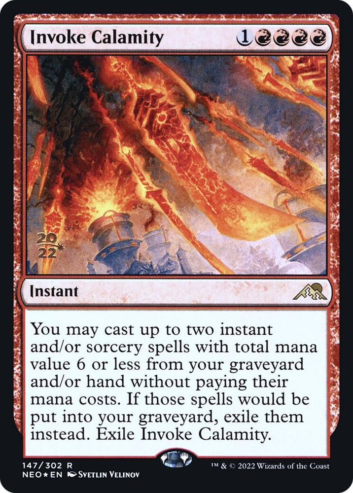 Image for Invoke Calamity (147) [Prerelease Cards]