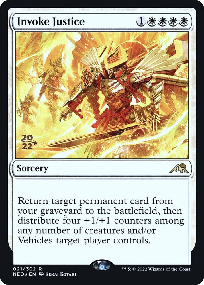 Image for Invoke Justice (21) [Prerelease Cards]