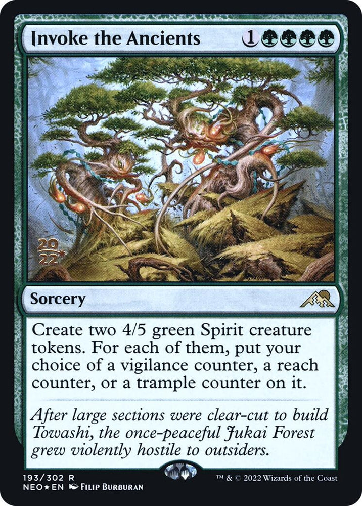 Image for Invoke the Ancients (193) [Prerelease Cards]