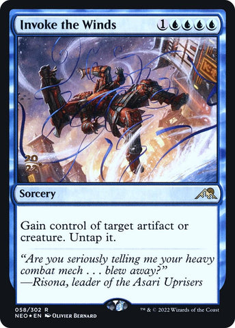 Image for Invoke the Winds (58) [Prerelease Cards]