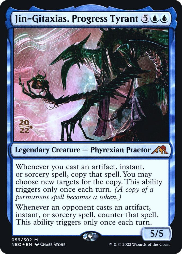 Image for Jin-Gitaxias, Progress Tyrant (59) [Prerelease Cards]