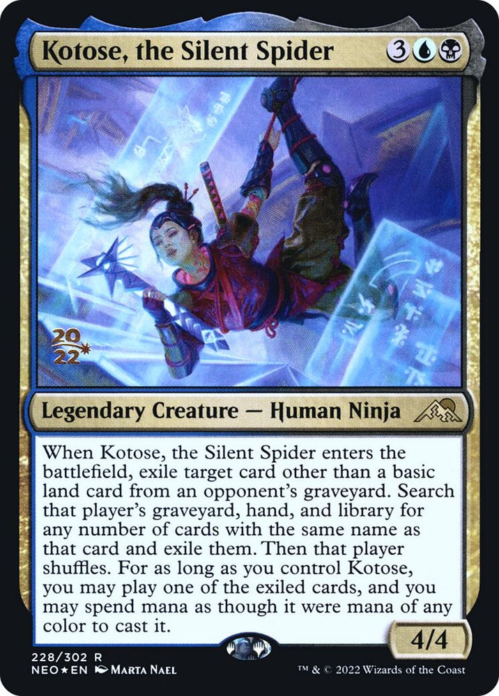 Image for Kotose, the Silent Spider (228) [Prerelease Cards]