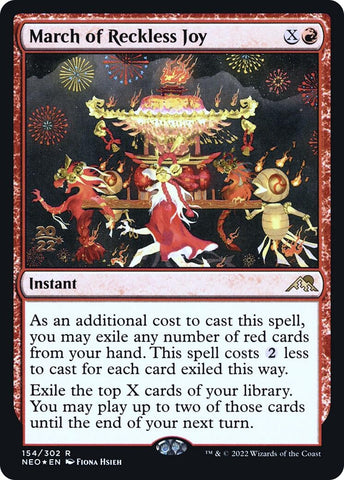 Image for March of Reckless Joy (154) [Prerelease Cards]
