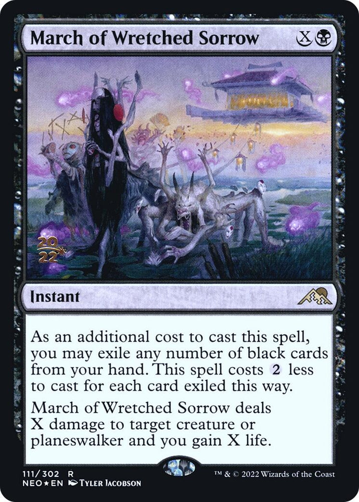 Image for March of Wretched Sorrow (111) [Prerelease Cards]