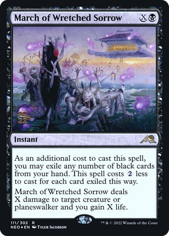 Image for March of Wretched Sorrow (111) [Prerelease Cards]