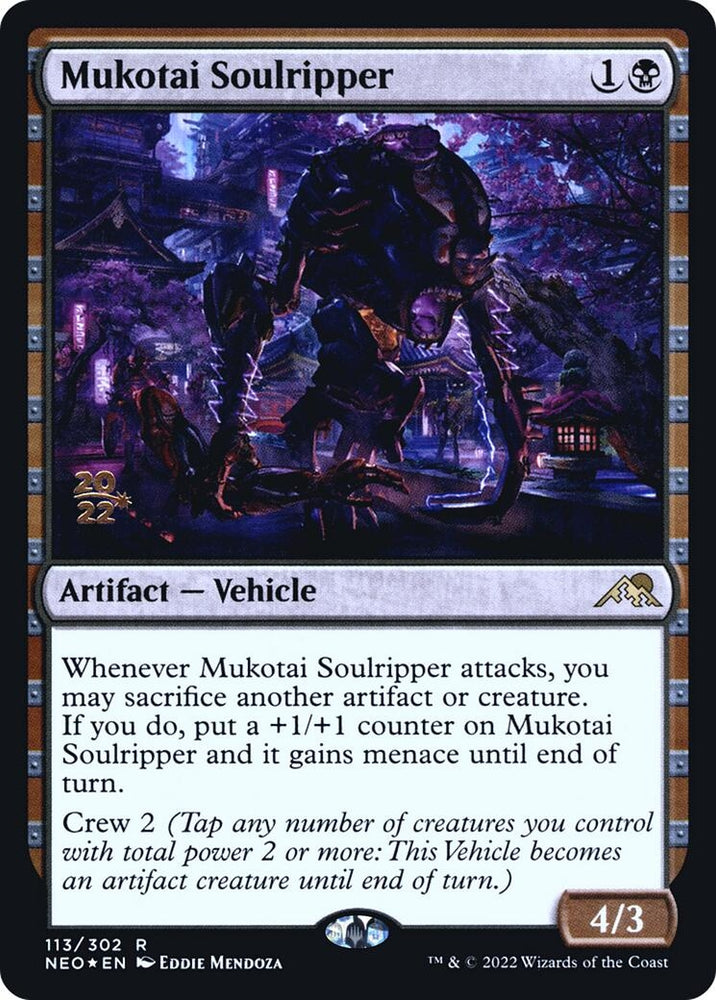 Image for Mukotai Soulripper (113) [Prerelease Cards]