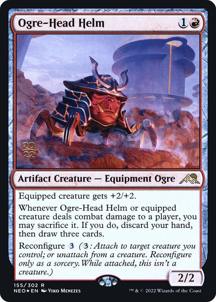 Image for Ogre-Head Helm (155) [Prerelease Cards]