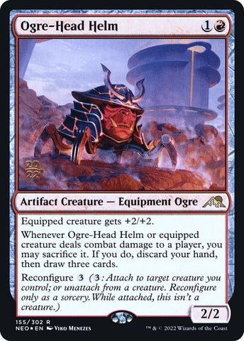 Image for Ogre-Head Helm (155) [Prerelease Cards]