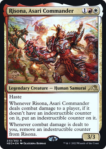 Image for Risona, Asari Commander (233) [Prerelease Cards]
