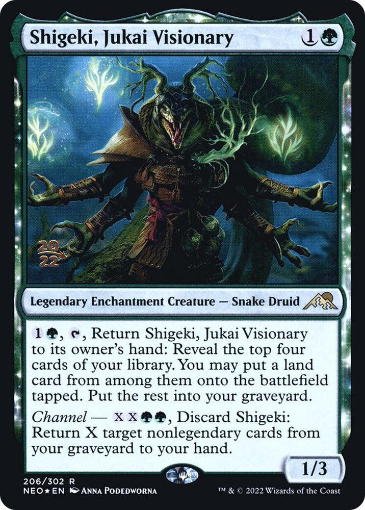 Image for Shigeki, Jukai Visionary (206) [Prerelease Cards]