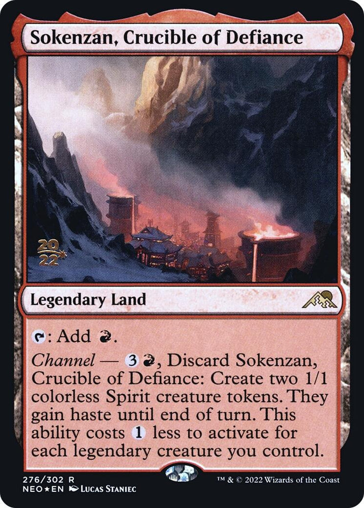 Image for Sokenzan, Crucible of Defiance (276) [Prerelease Cards]