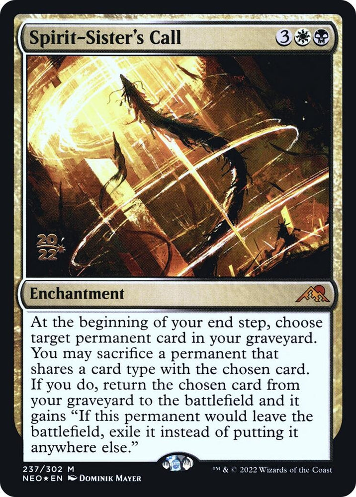 Image for Spirit-Sister's Call (237) [Prerelease Cards]