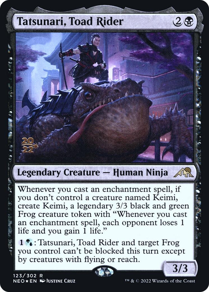 Image for Tatsunari, Toad Rider (123) [Prerelease Cards]