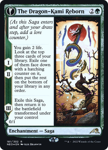 Image for The Dragon-Kami Reborn (181) - Magic: The Gathering