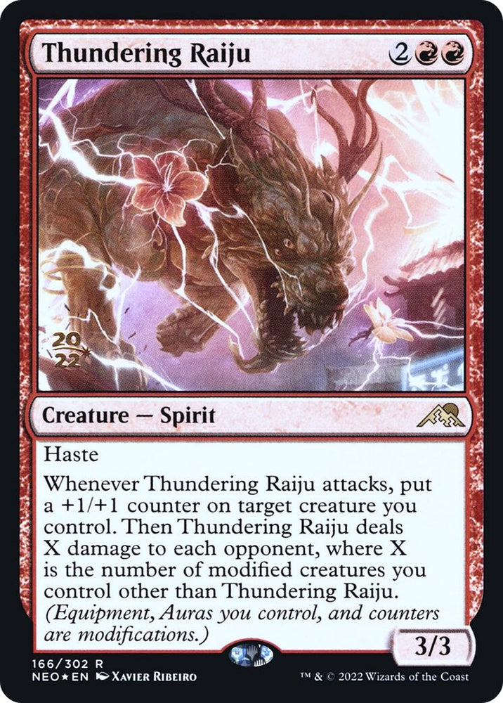 Image for Thundering Raiju (166) - Magic: The Gathering