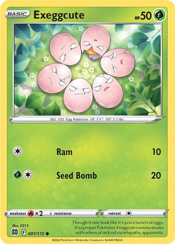 Image for Exeggcute (001/172) [SWSH09: Brilliant Stars]
