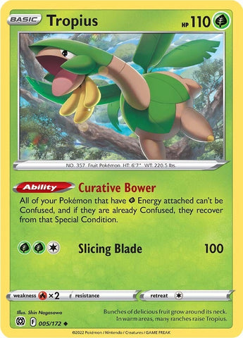 Image for Tropius (005/172) [SWSH09: Brilliant Stars]
