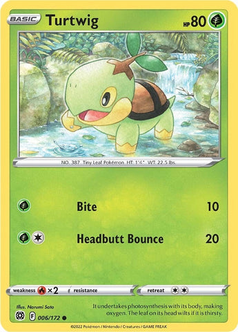Image for Turtwig (006/172) [SWSH09: Brilliant Stars]