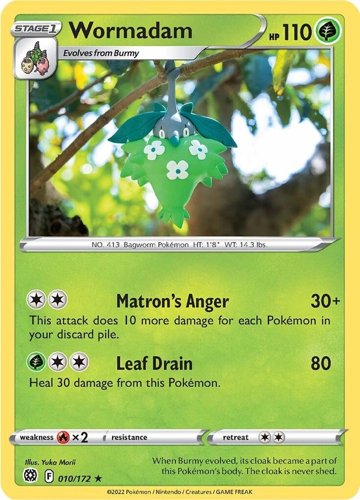 Image for Wormadam (10) (010/172) - Pokemon