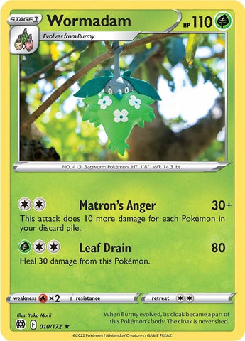 Image for Wormadam (10) (010/172) - Pokemon