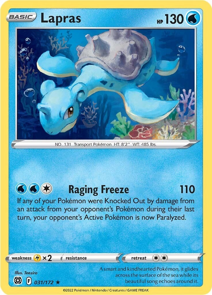 Image for Lapras (031/172) [SWSH09: Brilliant Stars]