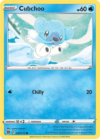 Image for Cubchoo (042/172) [SWSH09: Brilliant Stars]