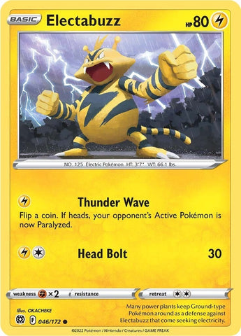 Image for Electabuzz (046/172) [SWSH09: Brilliant Stars]