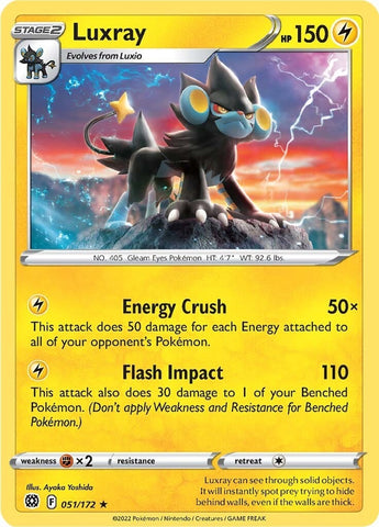 Image for Luxray (051/172) [SWSH09: Brilliant Stars]