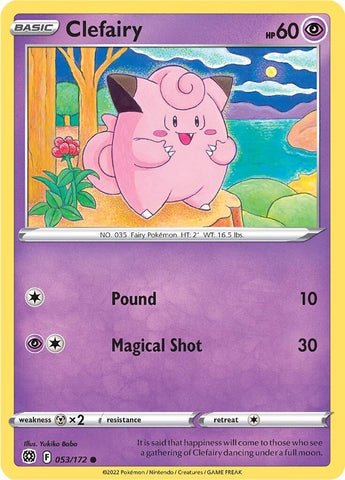 Image for Clefairy (053/172) [SWSH09: Brilliant Stars]