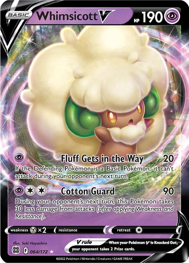 Image for Whimsicott V (064/172) [SWSH09: Brilliant Stars]