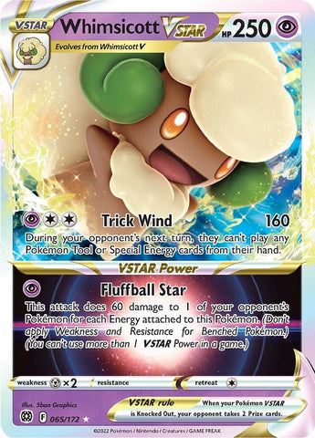 Image for Whimsicott VSTAR (065/172) [SWSH09: Brilliant Stars]