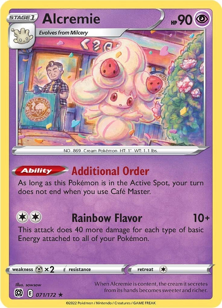 Image for Alcremie (071/172) [SWSH09: Brilliant Stars]