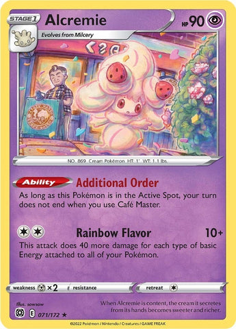 Image for Alcremie (071/172) [SWSH09: Brilliant Stars]