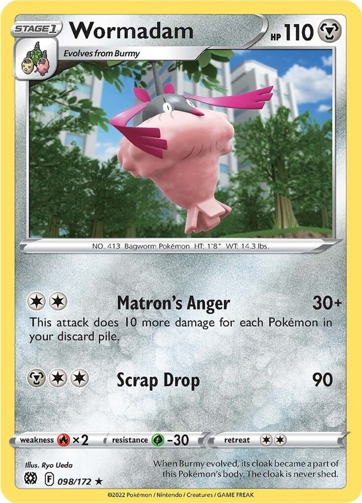 Image for Wormadam (98) (098/172) - Pokemon