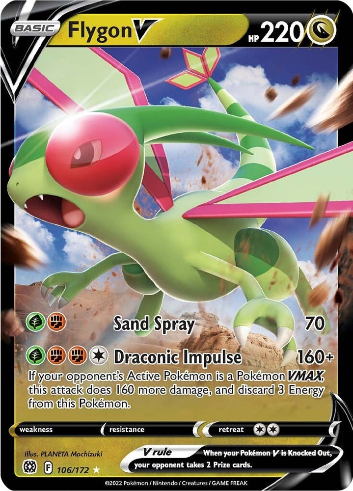 Image for Flygon V (106/172) [SWSH09: Brilliant Stars]