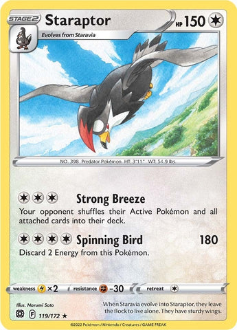 Image for Staraptor (119/172) - Pokemon