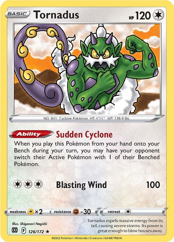 Image for Tornadus (126/172) [SWSH09: Brilliant Stars]