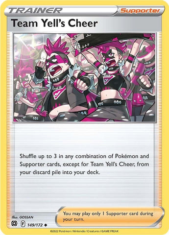 Image for Team Yell's Cheer (149/172) - Pokemon