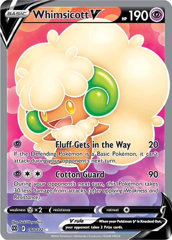 Image for Whimsicott V (Full Art) (160/172) - Pokemon