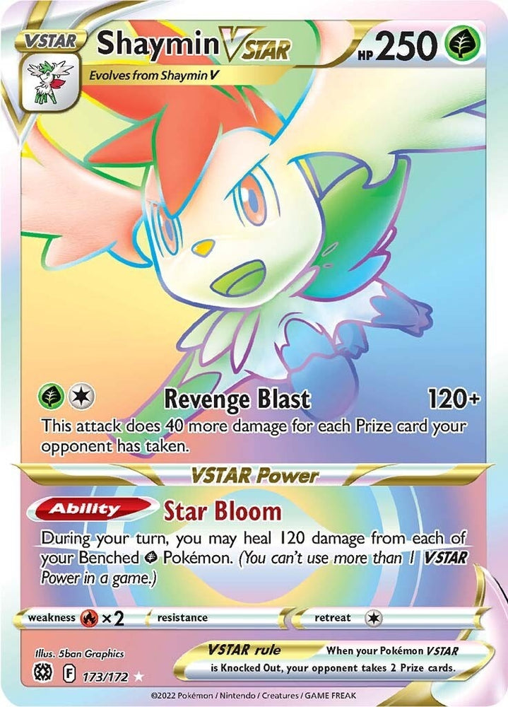 Image for Shaymin VSTAR (Secret) (173/172) - Pokemon